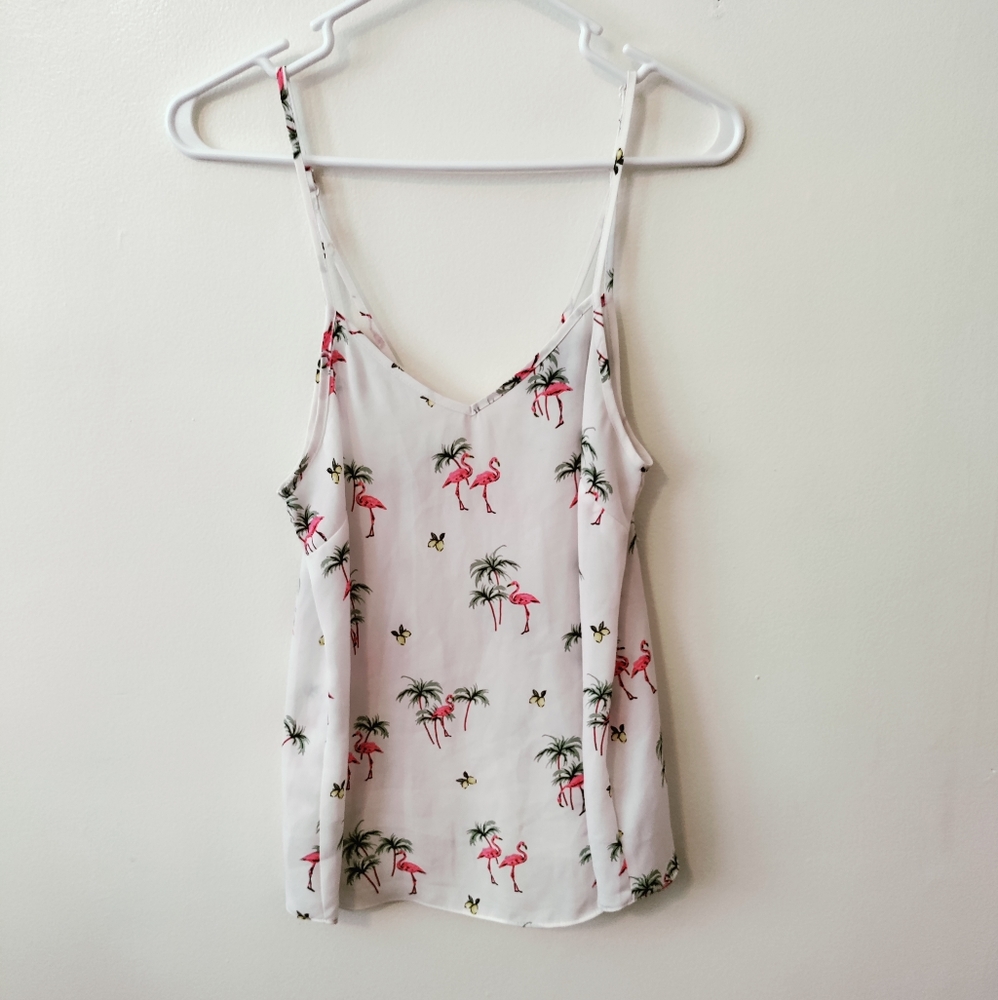 Primark, white- patterned blouse. Size s, or 2